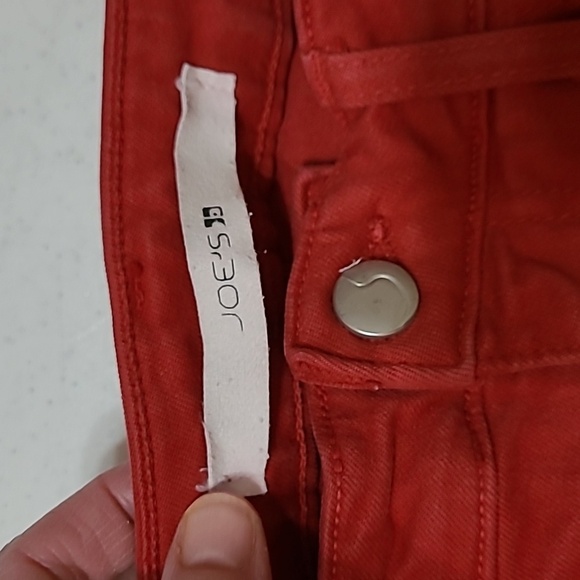 Joe's women's red "The Skinny" fit jeans size 26 - Picture 6 of 11